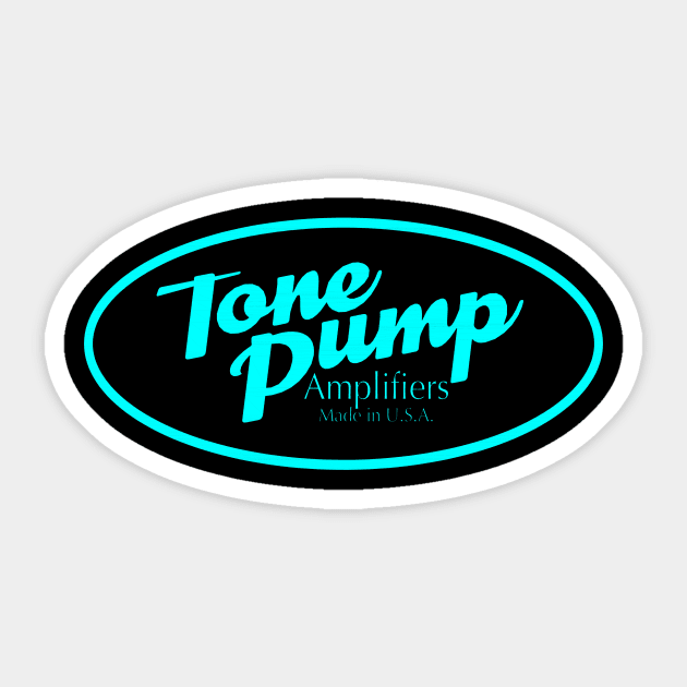 Tone Pump Amplifiers Logo Sticker by Tone Pump Amplifiers